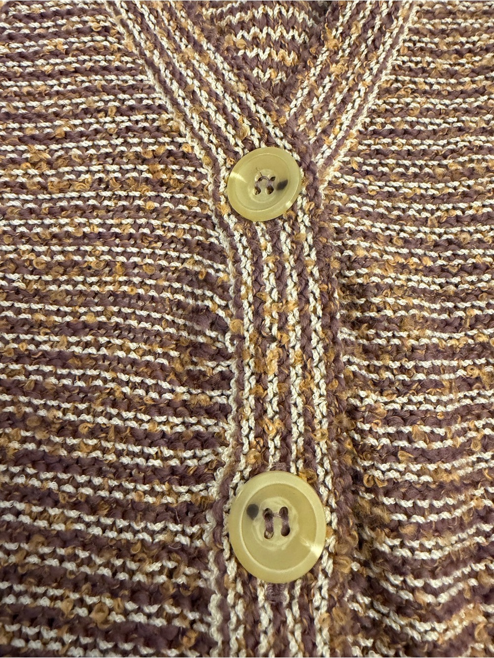 NWT ST. JOHN SPORT Button-Up Cable Cardigan Sweater - Picture 4 of 6